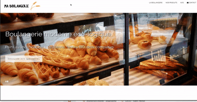 Site vitrine démo — Boulangerie